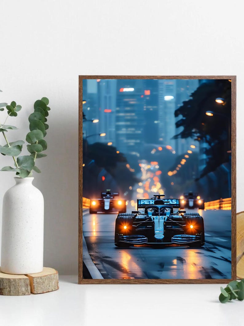 Lewis Hamilton & Russell Mercedesamg Formula One Grand Prix