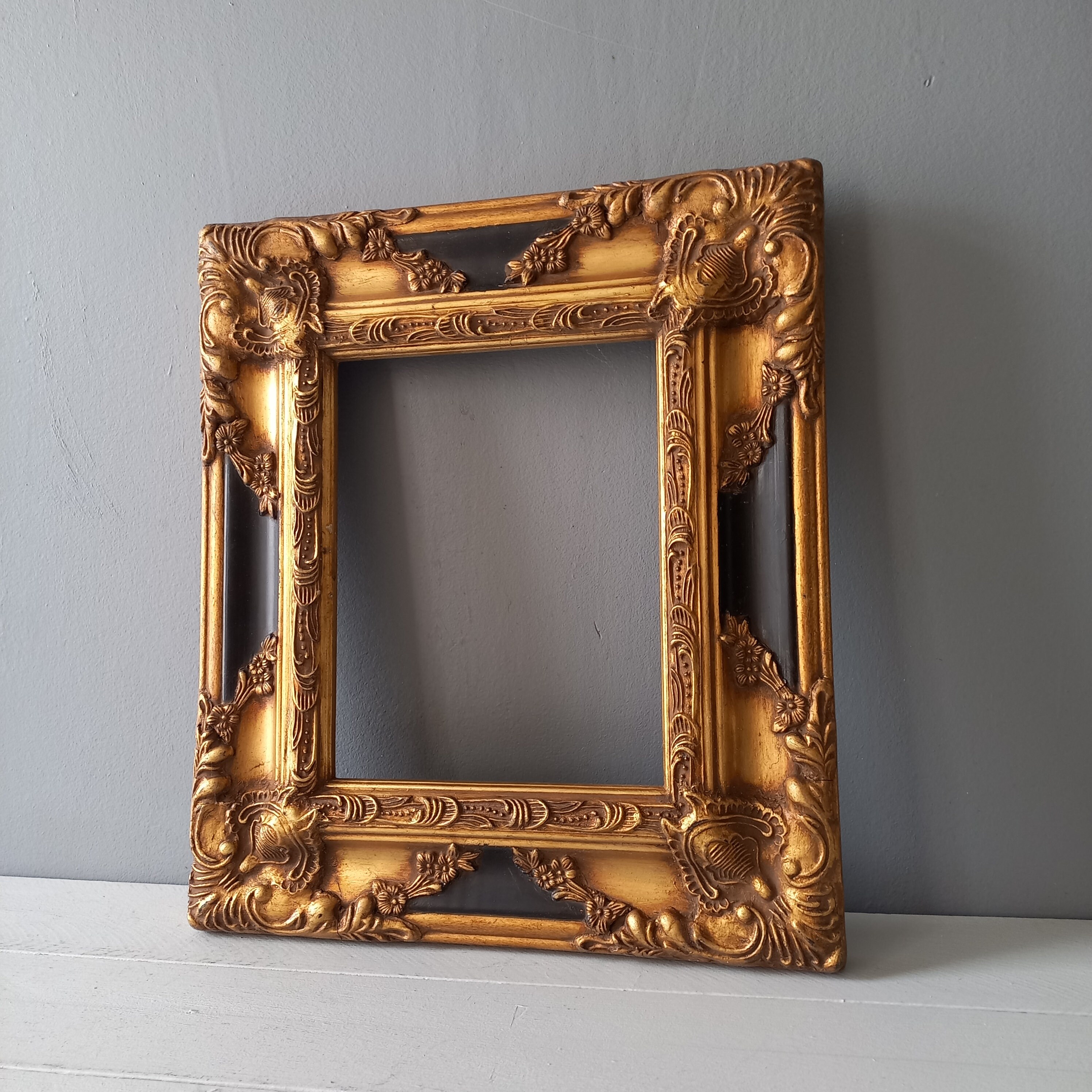 Large Vintage Picture Frame From France, Decorative Vintage