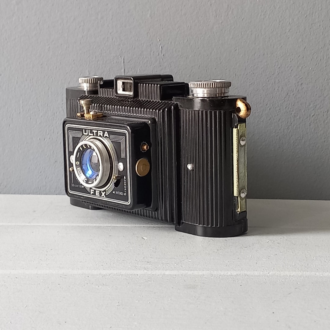 Mid Century Camera With Bakelite Body and Art Deco Styling From France ...