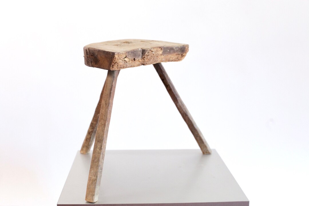 Three Legged Milking Stool - Etsy
