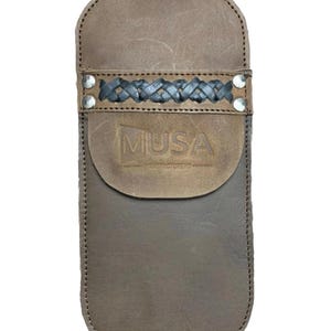 Handcrafted Leather Pocket Quiver-Compact Arrow Holder for Traditional & Recurve