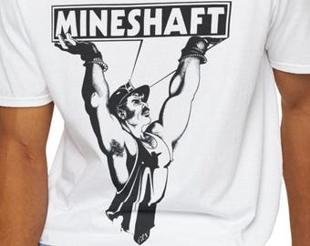 Mineshaft NYC T-Shirt – Vintage Gay Leather Bar Tee