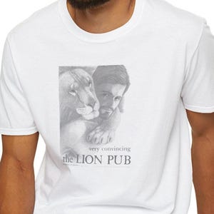 Lion Pub, San Francisco. Vintage Gay T-Shirt. Historic &#39;Fern&#39; Bar, Queer Art from of Tom of Finland times. Great for Daddy Muscle Bear
