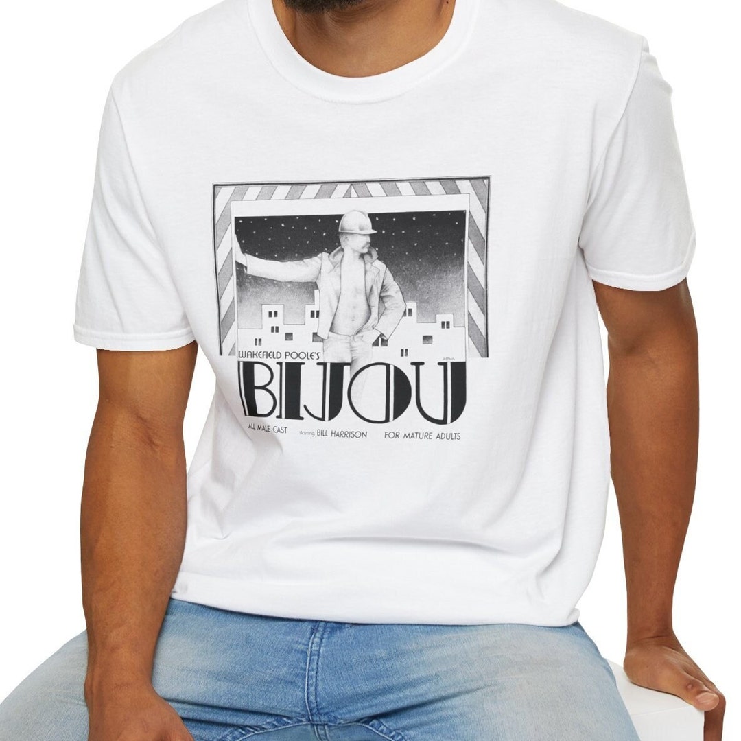 Bijou Wakefield Poole. Vintage Gay Movie Poster Tshirt Etsy