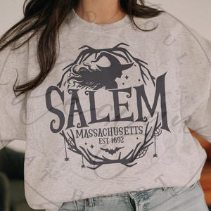Salem Massachusetts SVG, Witches of Salem, Witchy Woman svg, Spooky Season svg, Spooky Vibes svg, Broomstick Co svg, Halloween Shirt