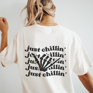 Just Chillin' SVG PNG, Good Vibes Skeleton svg, Skeleton svg, Tanzende Skeleton svg, Never Better Skeleton svg, Rock n Roll Skeleton svg