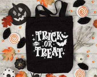 Trick or Treat SVG PNG, Treat Bag SVG, Halloween SVG, Kids Halloween SVG, Spooky Season SVG, Spooky Mama SVG, Familie Halloween SVG