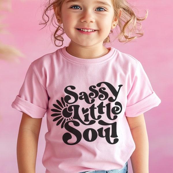 Sassy Little Soul SVG PNG, Toddler svg, Girl Gang svg, Sweet and Sassy svg, Mommy's mini svg, Mama's Bestie svg, Kids svg