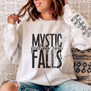 Mystic Falls SVG PNG, Vampire Diaries svg, Sentindo-se épico svg, TVD svg, Salvatore svg, Mystic Grill svg, Originais svg, Legados svg