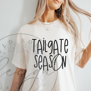 Football Game Day SVG PNG, Tailgate Season Svg, Funny Football Shirt Svg, Sublimation, Fall Sports File For Cricut, Football Mama svg