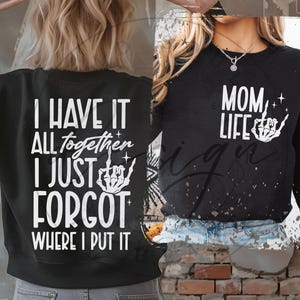 Rolig mamma SVG PNG, mammaliv svg, mamma svg, mamma svg, mors dag svg, sarkastisk mamma svg, moderskap svg bild 2