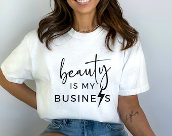 Beauty is My Business SVG PNG, Hairstylist svg, Lash Tech svg, Makeup Artist svg, Tattoo Artist svg, Cosmetology svg