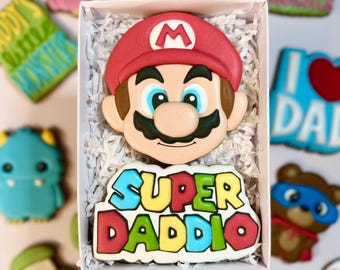 Super Daddio cookie gift box
