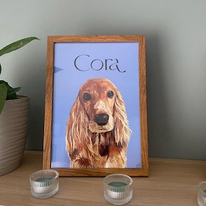 Custom portraits of pets and caricatures in drawings
