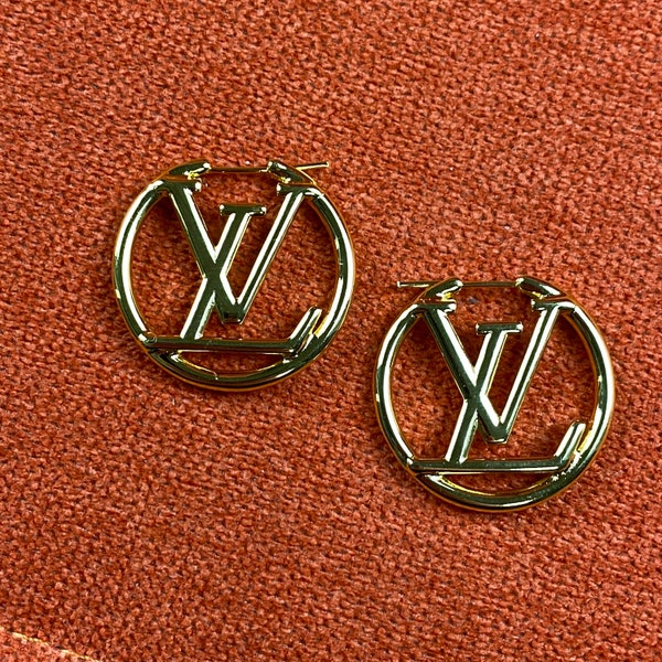 Louis Vuitton Earrings Etsy