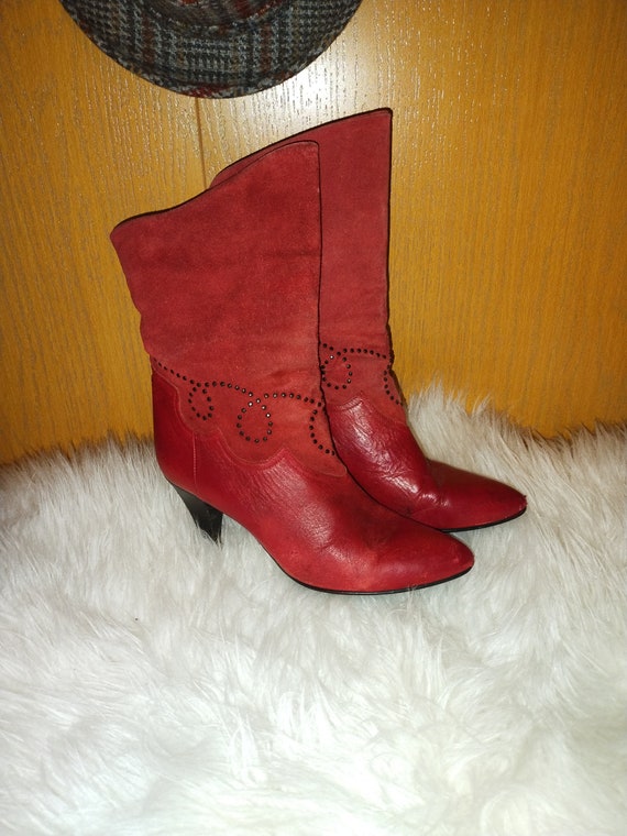 Red clearance pirate boots