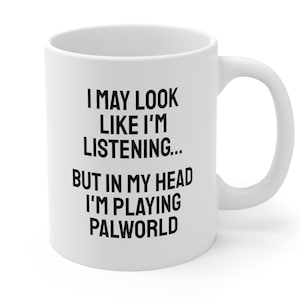 Palworld Gift, Palworld Mug, Funny Gift For Palworld Players