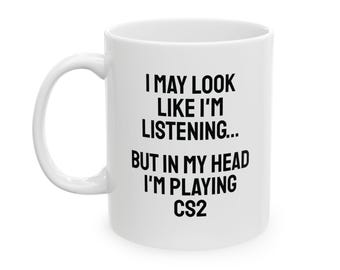 CS2 Gift, CS2 Mug - Funny Gift For CS2 Players, Video Gamer Gift,  Inspired by Counter Strike 2
