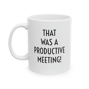 That was a productive meeting! - Funny Alastor Mug