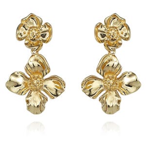 Flower Drop Earrings