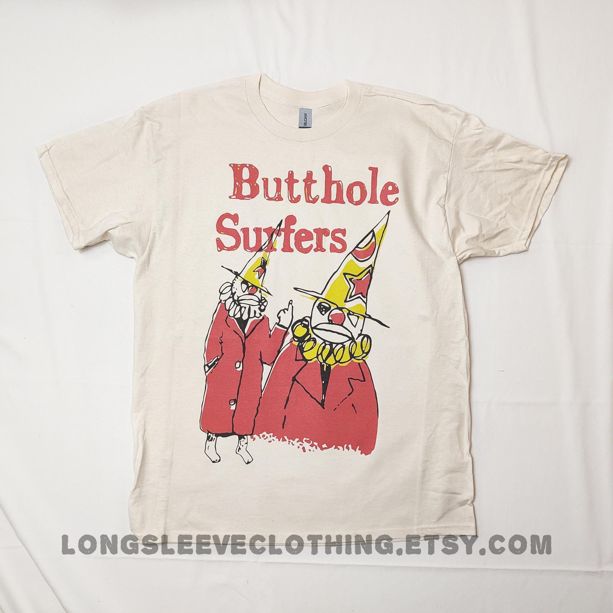 Butthole Surfers the Hole Truth and Nothing Butt! Printed