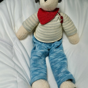 Hand gestrickter Hund