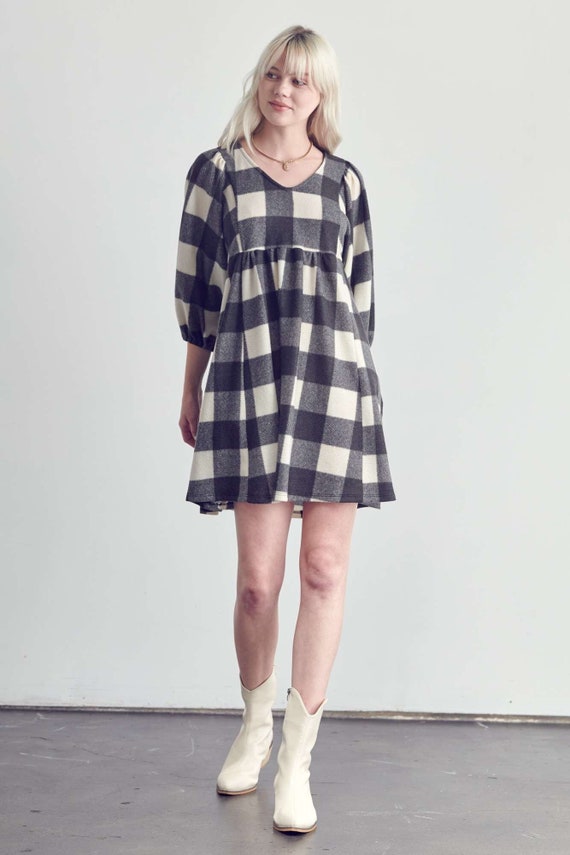 pleated dresses for wedding guest Chic Sheath Knitted Mini Wedding Guest Dress Square Neck Pleated Cocktail Dress COCOMELODY 966492908268, 7 Days / Brown / M