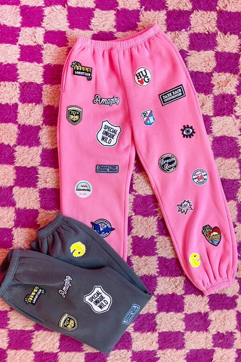 Everyone Loves the Unique Multi Patch Joggers - Etsy