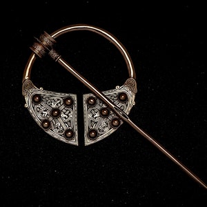 Large Solid Bronze Ballyspellan Brooch