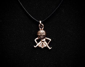 Colgante Sheela Na Gig de bronce macizo