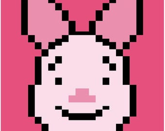 Piglet Chunky Knit Blanket Pattern (PDF Download)