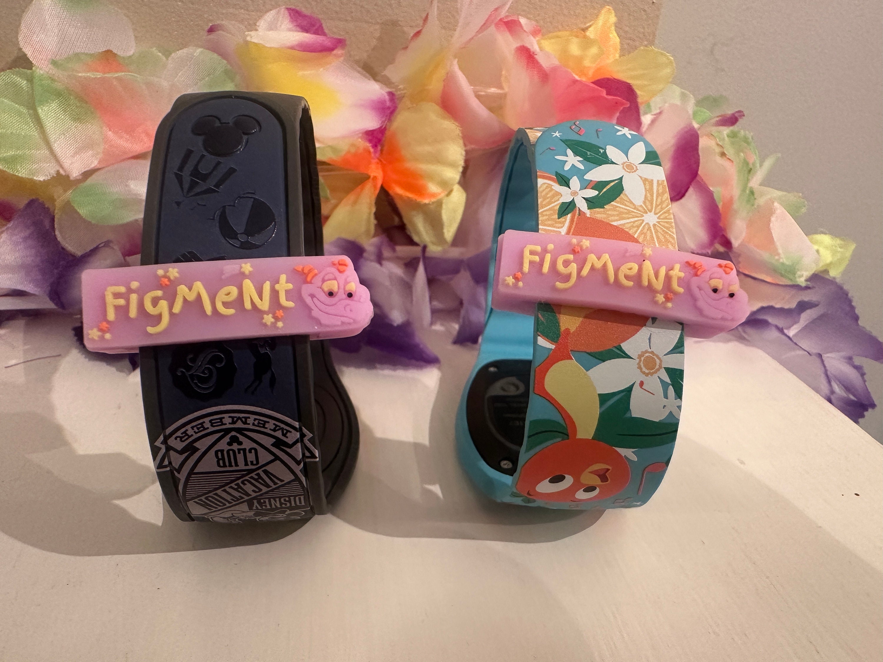 Light Purple Figment Dragon Disney World Magic Band Slider - Etsy