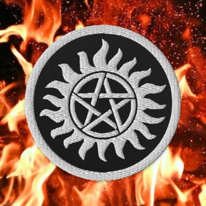 Anti-Possession Supernatural Embroidered patches