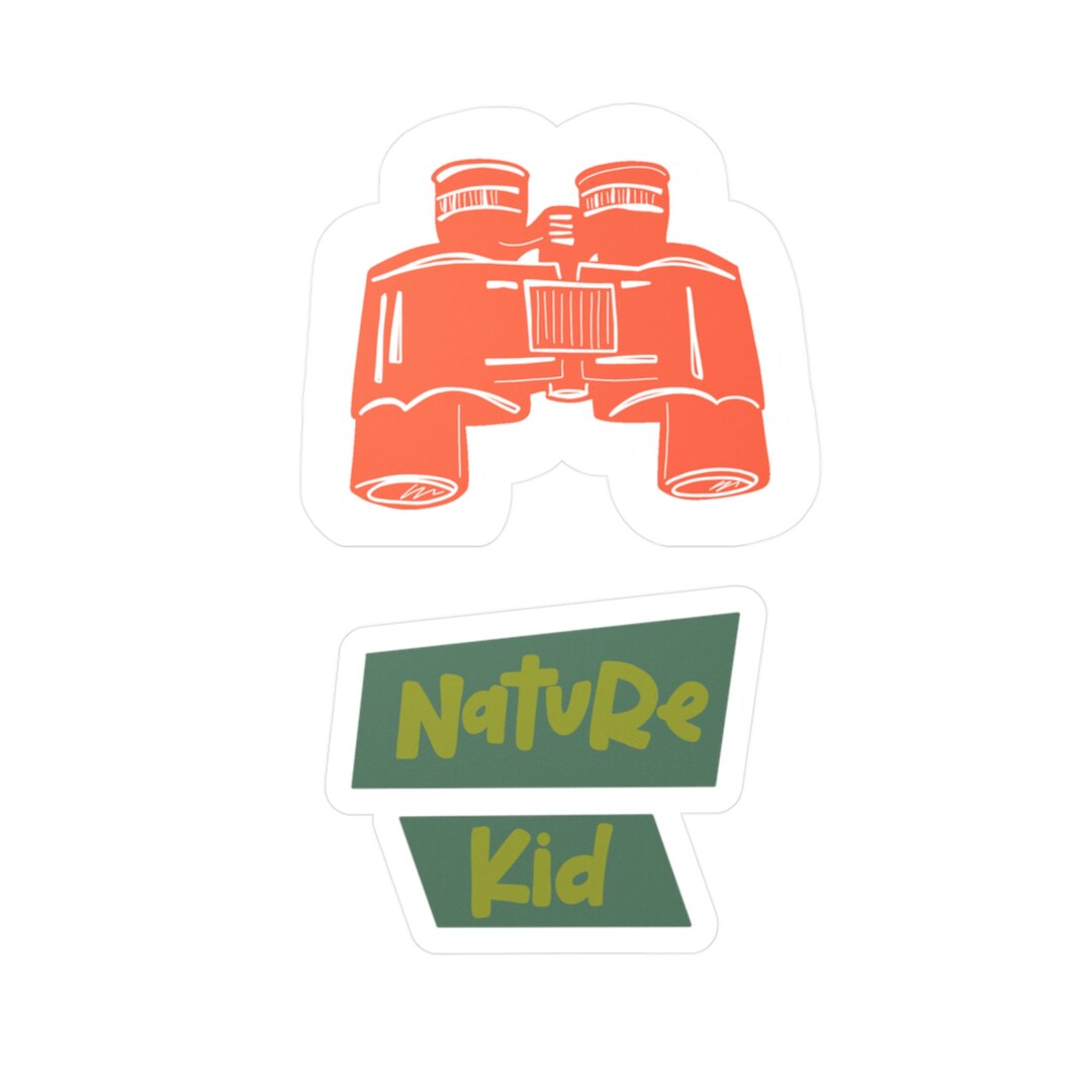 Mini Nature Kid Sticker Pack Water Bottle Sticker Nature - Etsy