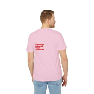 T shirt saying | Fck Afd | T-shirt "Sometimes Antisocial, always Antifascist!" | T Shirt Print | T-shirt unisex | Anti Afd | Fck Nzs image 6