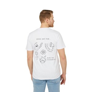 T-shirt saying | T-shirt "Burn the Patriarchy" | T-shirt print | Feminism | Equality | Women's Rights | Empowerment image 6