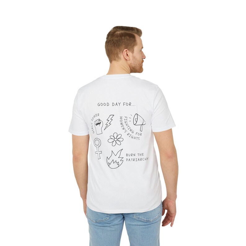 T-shirt saying | T-shirt "Burn the Patriarchy" | T-shirt print | Feminism | Equality | Women's Rights | Empowerment image 6