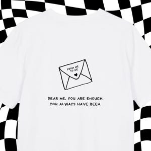 T Shirt Spruch | T-Shirt "Love Letter" | T Shirt Print | Achtsamkeit | Selbstliebe | Self love | Mental Health | Bio-Baumwolle