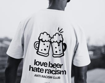 Anti Afd | Fck Nzs | Fck Afd | Anti-Fascism | T shirt saying | T Shirt Print | T-shirt "Anti Racism Club"