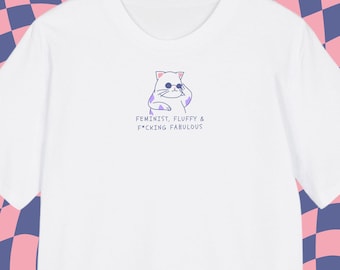 T-shirt slogan | T-shirt "Feminist & F*cking Fabulous" | T-shirt print | Feminism | Equality | Women's Rights | Empowerment
