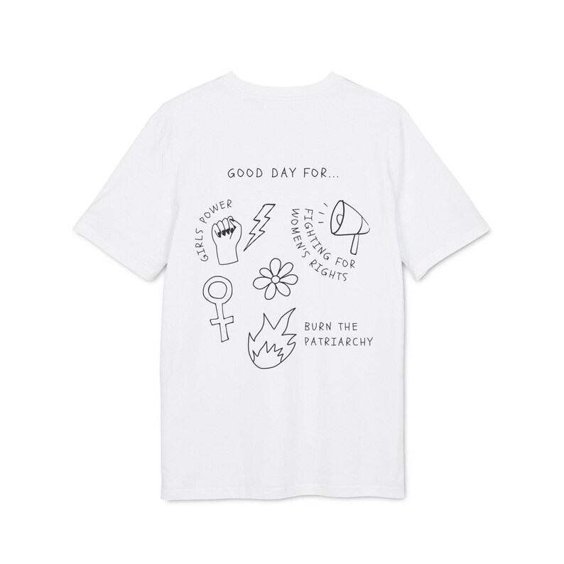 T-shirt saying | T-shirt "Burn the Patriarchy" | T-shirt print | Feminism | Equality | Women's Rights | Empowerment image 8