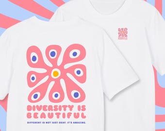 Maglietta che dice | Fanculo Afd | T-shirt "La diversità è bella". | Stampa maglietta | Maglietta da donna | Maglietta da uomo | Anti Afd | Fanculo NZ