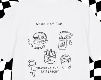 T-shirt slogan | "Smash the Patriarchy" T-shirt | T-shirt print | Feminism | Equality | Women's Rights | Empowerment
