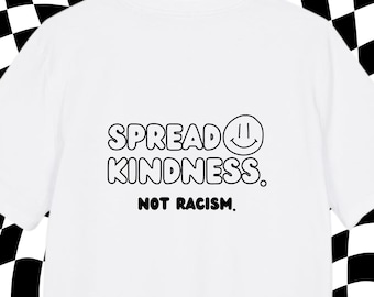 T-Shirt Fck Nzs | T shirt saying | T-shirt "Spread Kindness. Not Racism." | T Shirt Print | Anti Afd | Fck Nzs | Fck Afd