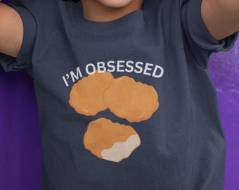 Camiseta de nuggets de pollo para niños con autismo, camiseta de autismo con TDAH y necesidades especiales, camiseta de nuggets para niños, regalo para amantes de la comida, la inclusión importa, orgullo por la discapacidad