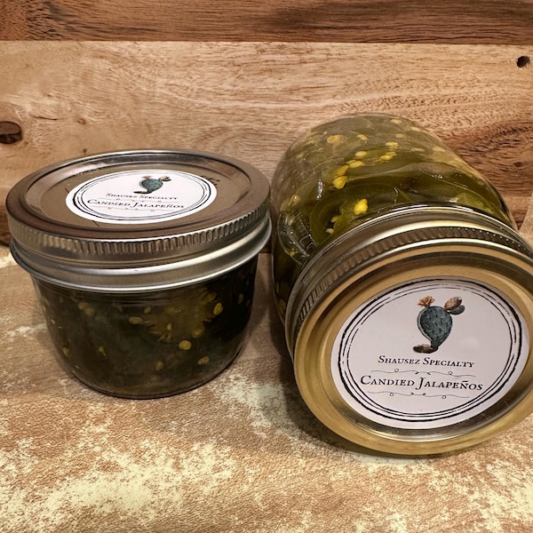 Candied Jalapenos  (8oz)