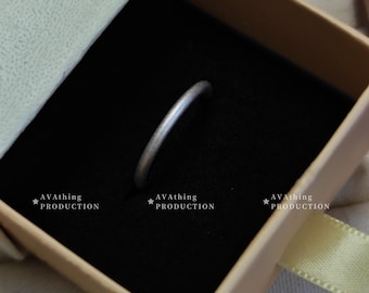 UK seller! Minimalist sliver chic thin matte rings, decent s925 silver ring, statement Ring,gift for her, gold ring,waterproof, matte finish