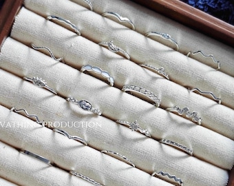 ¡Vendedor del Reino Unido! Juego de 22 anillos de plata, juego de anillos de oro, regalo para ella. Juego de anillos midi dorados, juego de anillos bohemios, anillos apilables, estilo bohemio, banda fina.