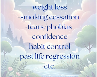 Grabación de hipnosis personalizada hecha a medida