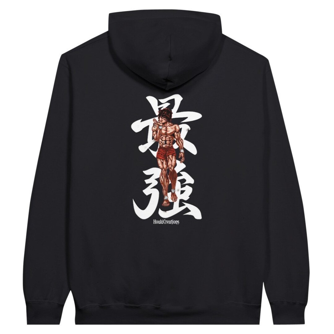 Anime Pullover Hoodie Cotton Baki Hanma Print Unisex Etsy Anime Pullover Hoodie Cotton Baki Hanma Print Unisex Etsy